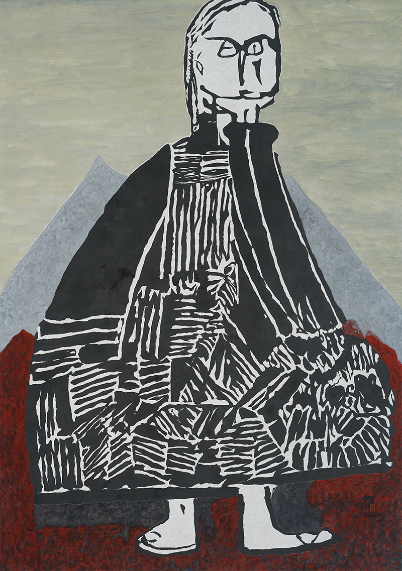 Jang Byeong Eun · Eastbrush · 张炳彥 · figure · mixed_media_on_paper · 1456mm_x_1030mm · 2025